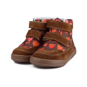 Trzewiki Mido barefoot z membraną lekko ocieplane 62-04 love brown