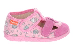 Milami kapcie 118 BR-62 Pink