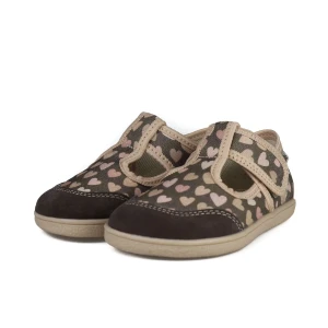 Mido kapcie barefoot 189/289 brown hearts