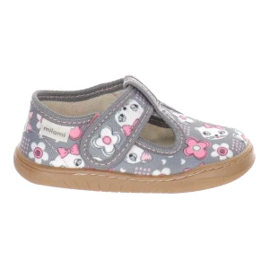 Milami kapcie barefoot balerina BF1 BR-12 grey kotki