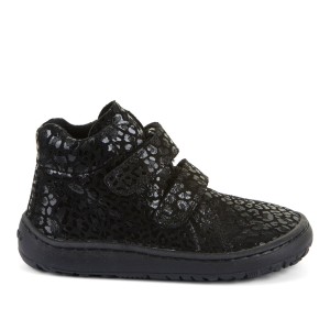 Froddo trzewiki skórzane barefoot z lekką wyściółką materiałową G310263-21 black+