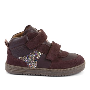Froddo trzewiki skórzane barefoot G2110157-4 dark bordeaux