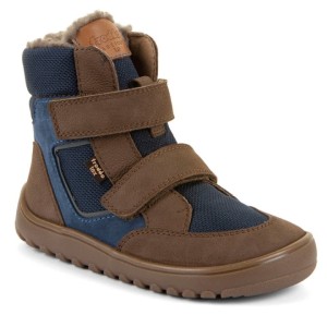 Froddo trzewiki zimowe barefoot Up Hill Wool G3160262-5 z membraną